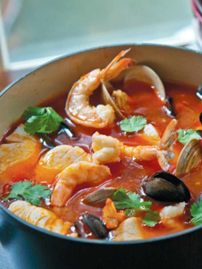 Fred's Slightly Twisted Bouillabaisse Recipe | Edible Piedmont