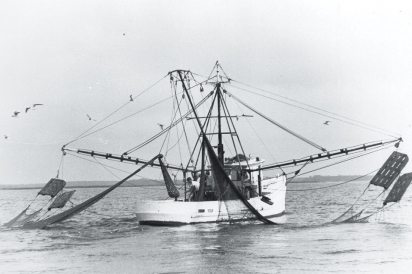 Fishermen on the North Carolina coast